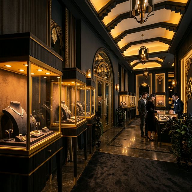 Avcıoğlu Kuyumculuk Mağaza İç Görünüm